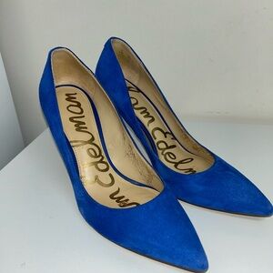 Sam Edelman Vibrant Blue Heels